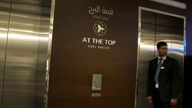 Burj Khalifa asansörü